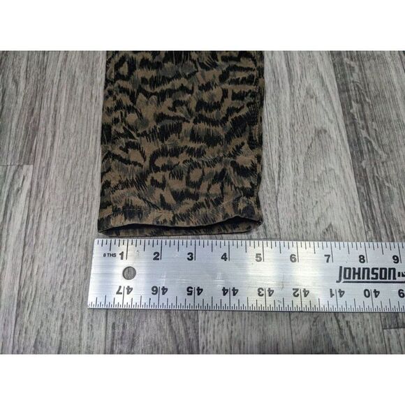 Adriano Goldschmied Womens Size 29 R The Farrah Skinny Ankle Animal Print Jeans - Picture 12 of 12